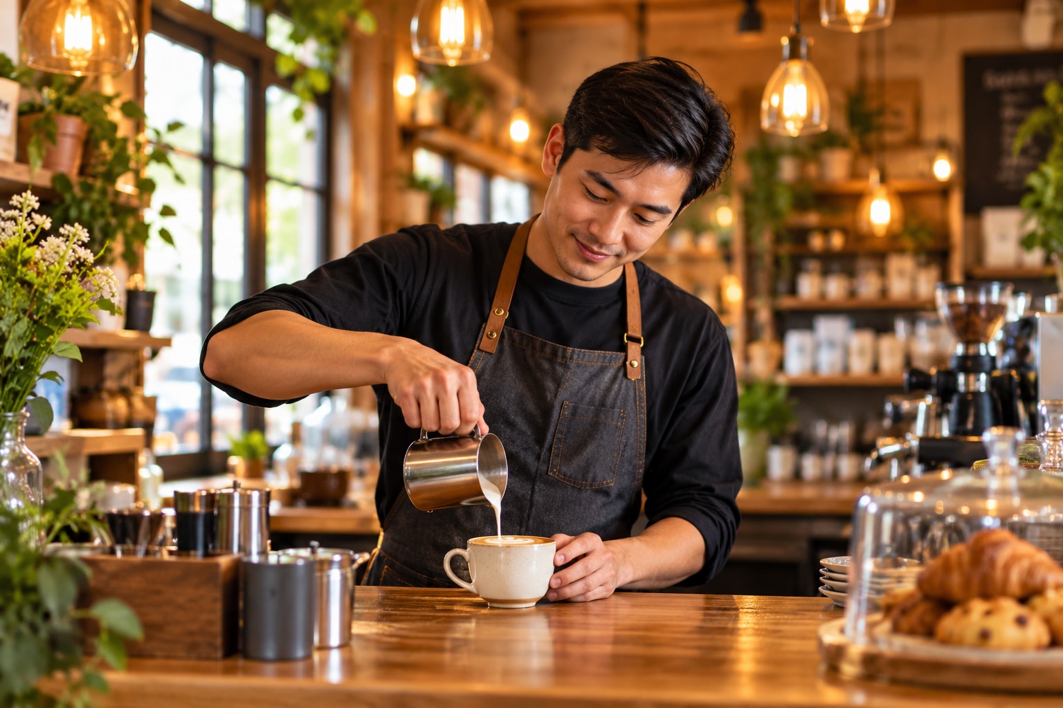 Sample Neighborhood Café — fictional sample photo